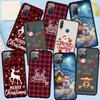 Case for iPhone 17 16 15 Xiaomi Poco F8 F7 X7 X6 M8 C85 C75 C71 Redmi Note 14 13 12 11 Pro Max A3 A4 14C 13C 15C Deer Gift Merry Christmas Tree Cover