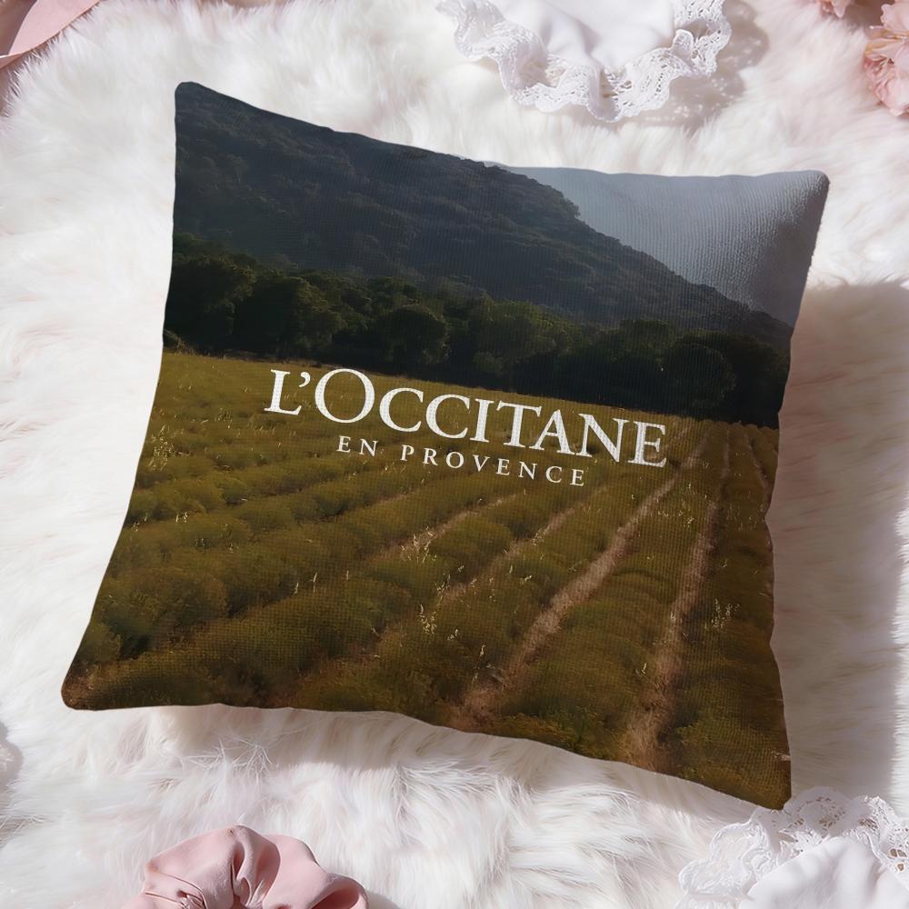 

brand logo LOccitane Cushion Cover Premium Comfort Reversible Pillow Cove -Two in One Design for Any Room & Car Interior 30cmx30cm