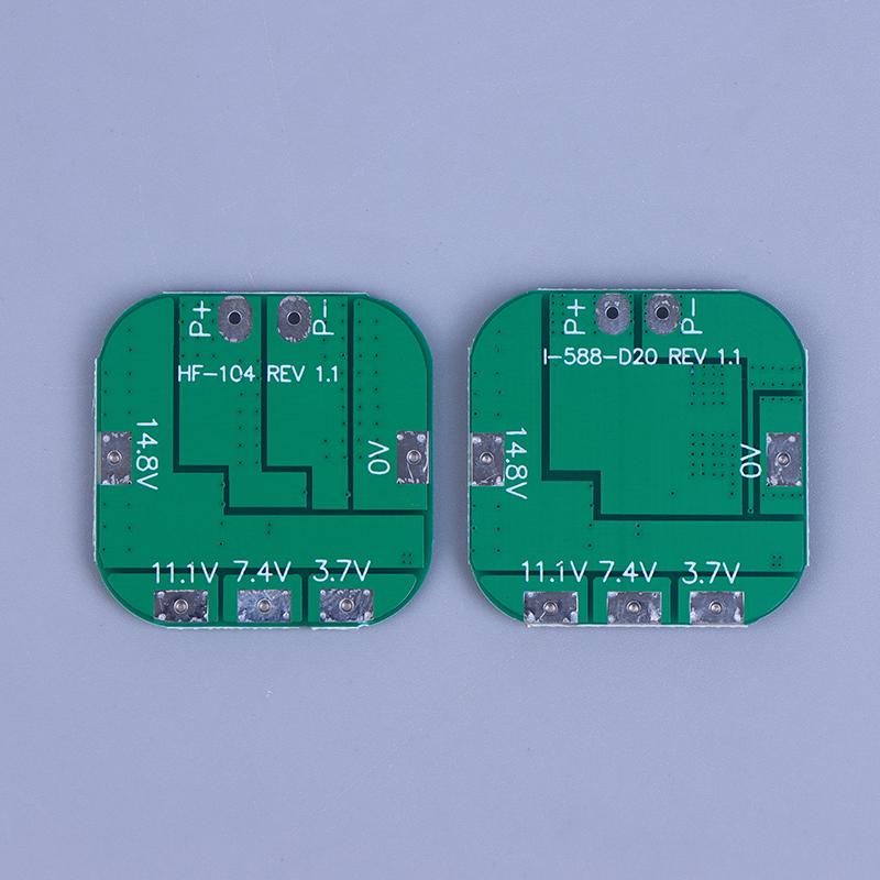 4 Serien 14,8V Lithium-Batterie Schutzplatine 18650 16,8V Überladung Überentladung Kurzschlussschutz 20A Strombegrenzung