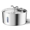 Stainless Steel Eco-friendly Pet Water Dispenser Super Large Capacity Automatic Heating Cat Dog Water Feeder