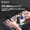 Roland Roland GO: PODCAST Compatible with iPhones and Android Smartphones and PC/Mac Directivity ...