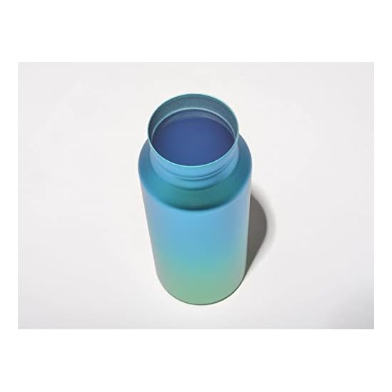 Snow Peak Water Bottle Tumbler Recycled Titanium Aurora Bottle 600 Ocean TW-600RE-OC(FF)
