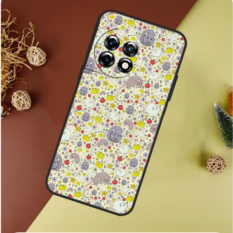 

Mouse Rat For OnePlus Nord CE 4 3 2 Lite N20 N30 9 10 Pro 8T 9RT 10T 10R 13R 12R 11 12 13 Phone Case OnePlus Nord