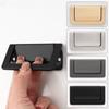 Recessed Zinc Drawer Pull Handles