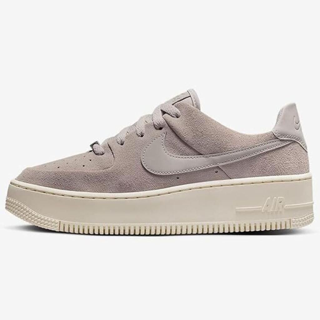 Nike W AIR FORCE 1 SAGE LOW COLLEGE GREY/PALE IVORY AR5339-004 24.5cm