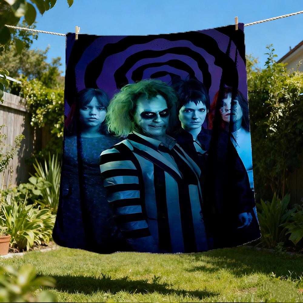 

1pc Sonic, Shadow Outdoor Soft Blanket Ultra Plush, Warm, Versatile, and Easy Care for Camping, and 80x120cm