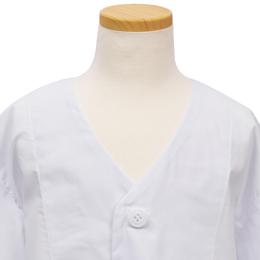 School lunch apron set opening M size cooking school lunch drawstring for boys and white elementary school school lunch school lunch boys and girls