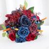 Wedding Bouquets Artificial Flower Arrangement for Ceremony, Anniversary, Photography Props, Wedding Party Centerpieces