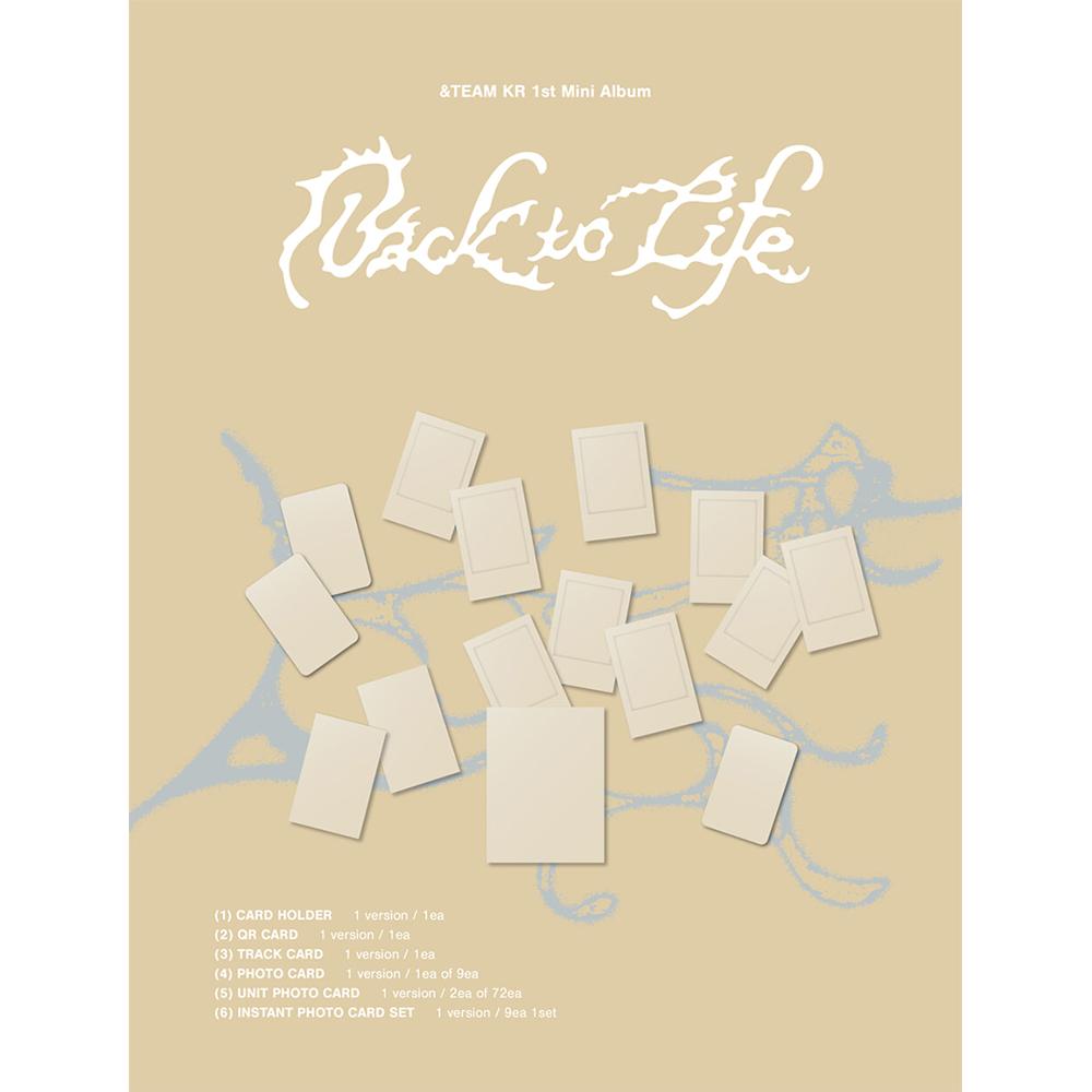 [Pre-order] &TEAM - Back to Life (Weverse Albums ver.)