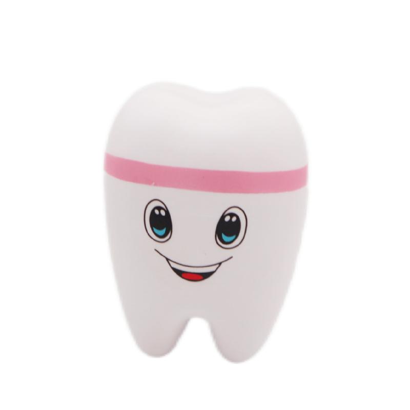 Teeth Shape Toy Slow Rising Stress Gift For Children Cute Cartoon Squishy Squish Antistress Kids Toys Dentist Gift