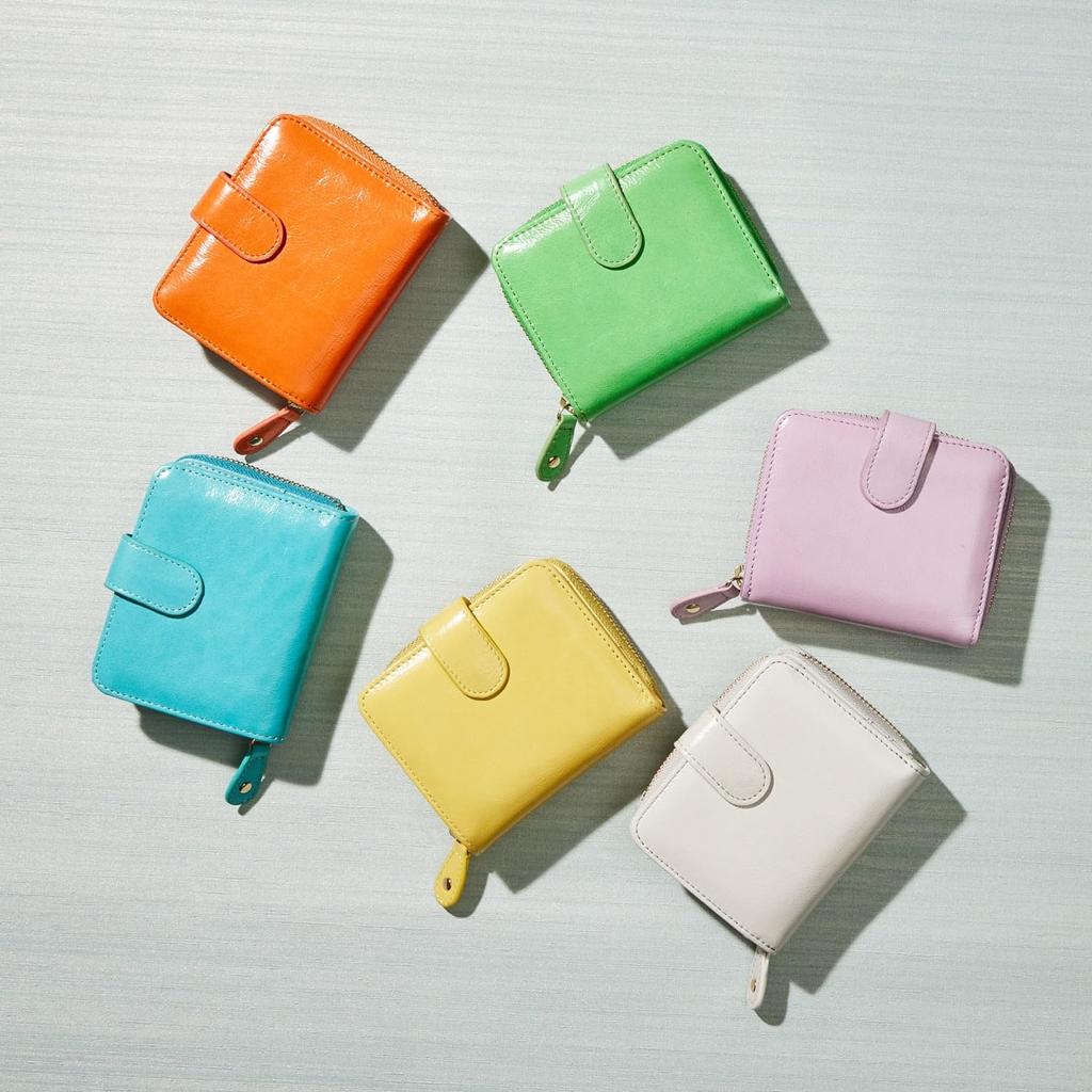 FRANCK ROSSINI Italian Pitti Leather Bifold Like a Mini But Is Actually a Long Featured In Anan A Perfect Day Boxed Wallet, "Looks Wallet, Wallet" -