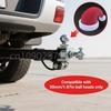 Christmas Hat Trailer Coupling Cap 3D Printed Trailer Coupling Cover Funny Trailer Hitch Cover Christmas Gift