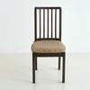 1PC Quilted Chair Seat Cushion Non-Slip Dining Chair Covers Solid Color Office Stool Seat Pads for Hotel Wedding Restaurant