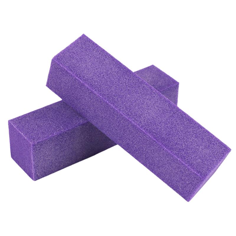 10 Stück Nagelfeilen Bufferblock Set Maniküre Pediküre Pflege Nagelkunst Polierschleifwerkzeuge Weißer Schwamm Puffer Nagelfeilen Werkzeuge