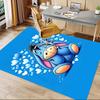Eeyore'S Heartfelt Journey Carpet For Playroom Bedroom Living Room Sofa Home Decorkids Game Area Rug Nonslip Floor Mat