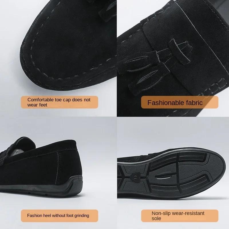 Men's Casual Shoes Fashion Classic Tassel Driving Casual Boat Shoes Men's High Quality Soft Sole Men's Loafers Shoes