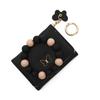 Boho Style Butterfly Wristlet Wallet Keychain Butterfly Charm Bangle Wallet Keychain  Cards Storage