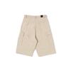 Nodeu Stone Washed Cargo Shorts (Beige)