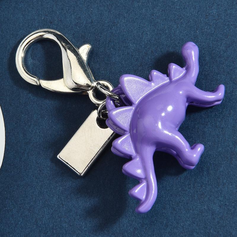 

Изысканные брелоки для ключей с динозаврами из цветов высокого класса для женщин Y2K подвеска для сумки брелок для ключей от машины ювелирное украшение подарок декоративные аксессуары