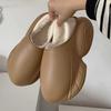 Fashion Cotton Slippers Ladies Winter Warm Home Cotton Shoes Waterproof Garden Shoes Indoor Non-slip Simple Shoes