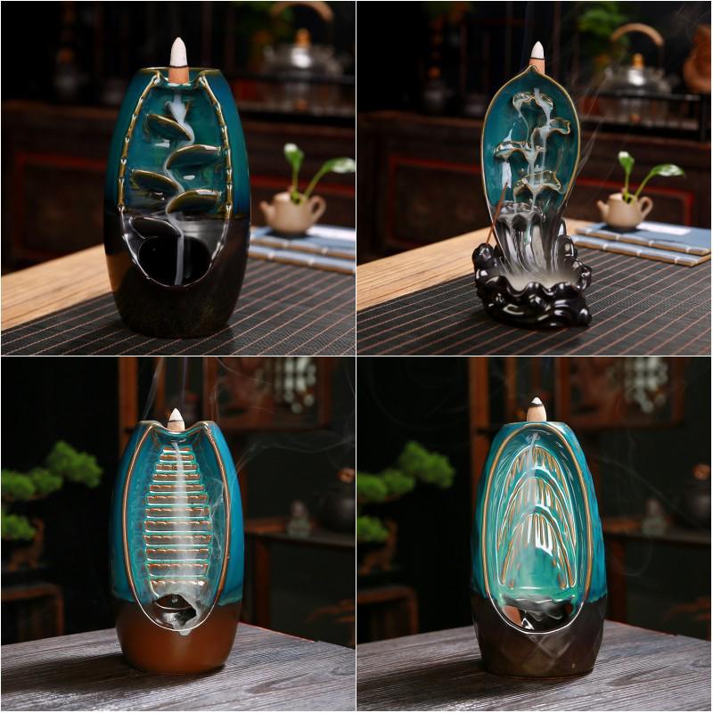 Buddha Hand Backflow Incense Burner - Creative Home Decor Ornament
