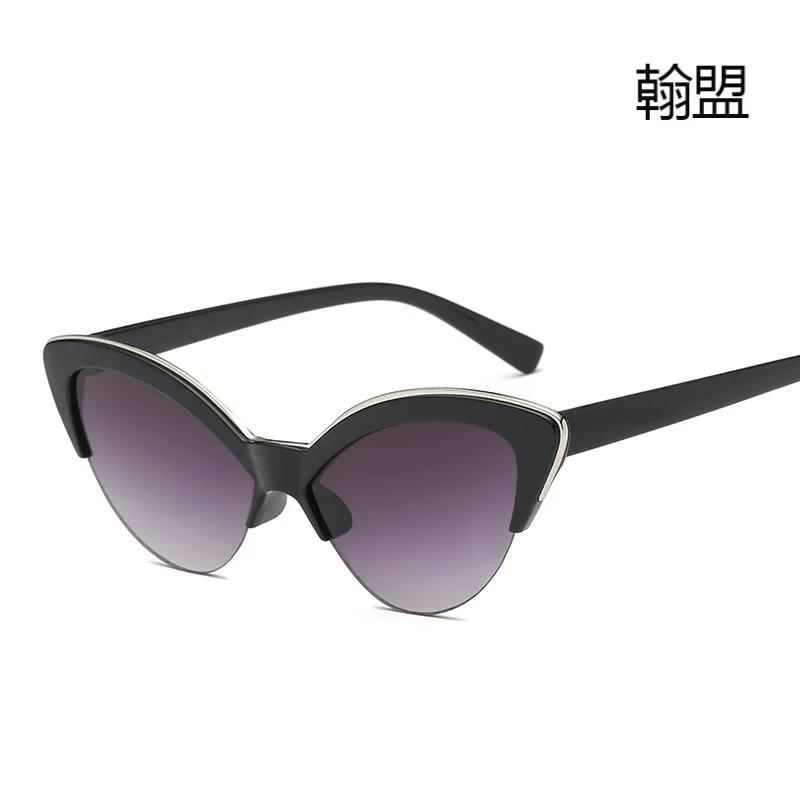 

Vintage Small Fashion Cat Eye Sunglasses For Women Triangle Frame Uv400 Sun Shades Glasses Retro Hip-Hop Style Eyeglasses