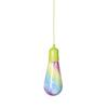Colorful LED Tree Pendant Light - Glazed Wishing Bottle for Outdoor Festival and Street Decoration