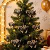 Lightweight Tree Ornaments for Holidays Black Goat Christmas Hanging Ornament, 2D Acrylic Festive Compact Restaurants Pendant, Decorative Car