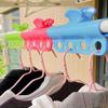 Windproof Clothesline Clips & Hot Water Bottle Cover for Balcony Drying Rack