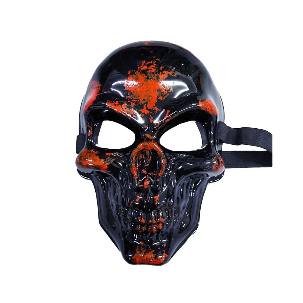 1 Stück Totenkopf LED Maske Maskerade Masken Neon Maske Licht Leuchten im Dunkeln Mascara Horror Maske Leuchtende Maske Halloween Party Maske