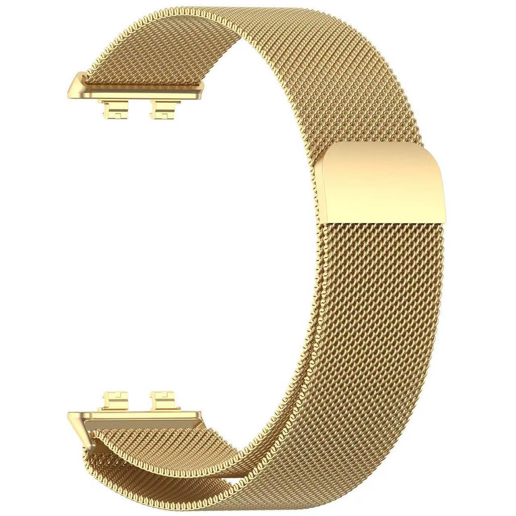 For Compatible Band 11 Pro Breathable Metal Milanese Strap with Magnetic Clasp