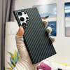 Ultra Thin Carbon Fiber Textured Phone Case For Samsung Galaxy S26 S25 S24 S23 S22 Note20 Ultra Plus Frosted Hard Back Cover