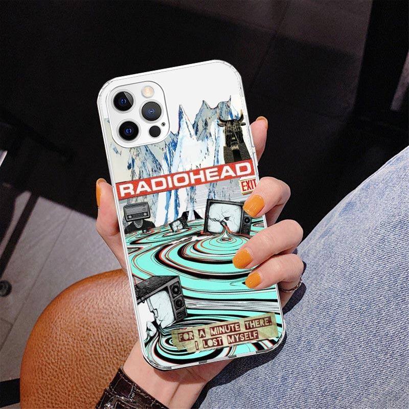Bnad R-Radiohead Phone Case For iPhone 13 12 Mini 11 Pro Max XS XR X SE 7 8 Plus 5S 5 6S 6 Gift Print Cover Fundas