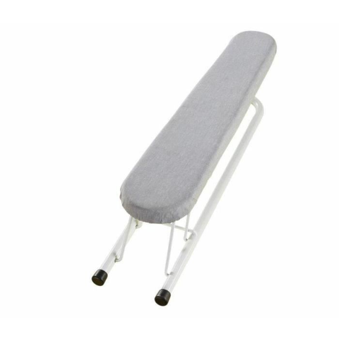 Leifheit jeannette de repassage 57 x 10,5 cm, pliable, housse grise