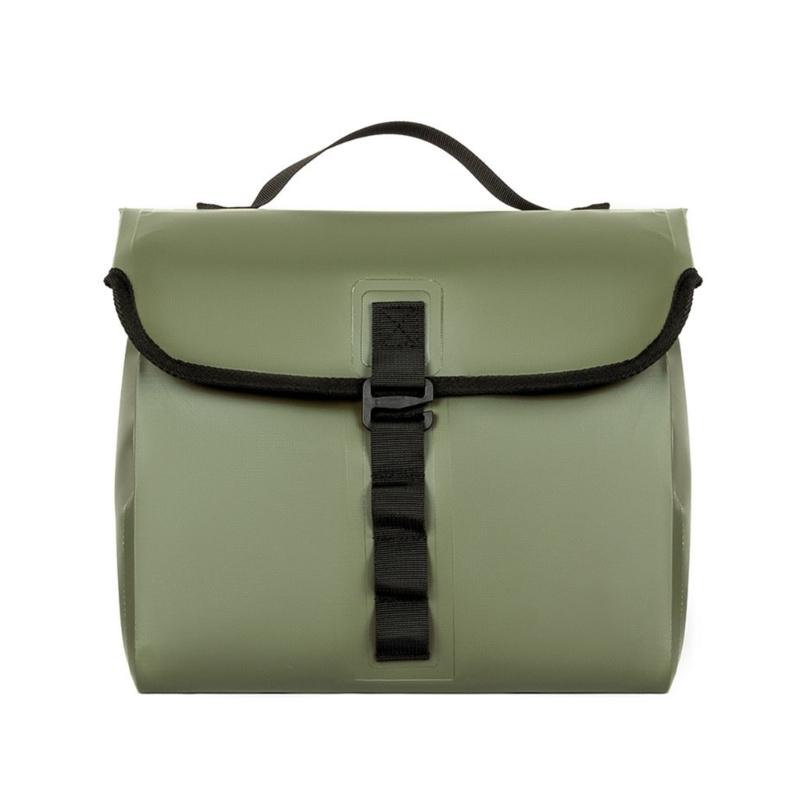 Spacious 5-10L Cycling Storage Panniers Bag Waterproof 500D PVC Materials Saddlebag for Outdoor Biking and Commuting