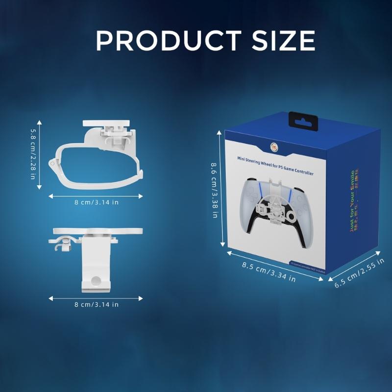 Präzisionssteuerung Lenkrad für P5 Gamecontroller Einfache Installation Rennspiel-Verbesserungsaufsatzteil