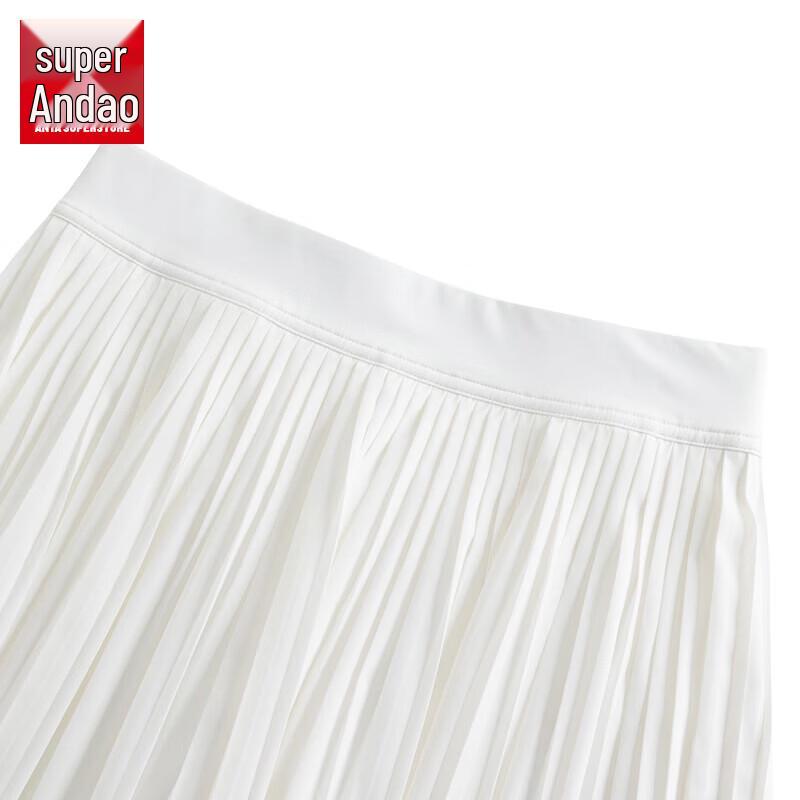 Anta Women's Quick-Dry Pleated Tennis Skirt