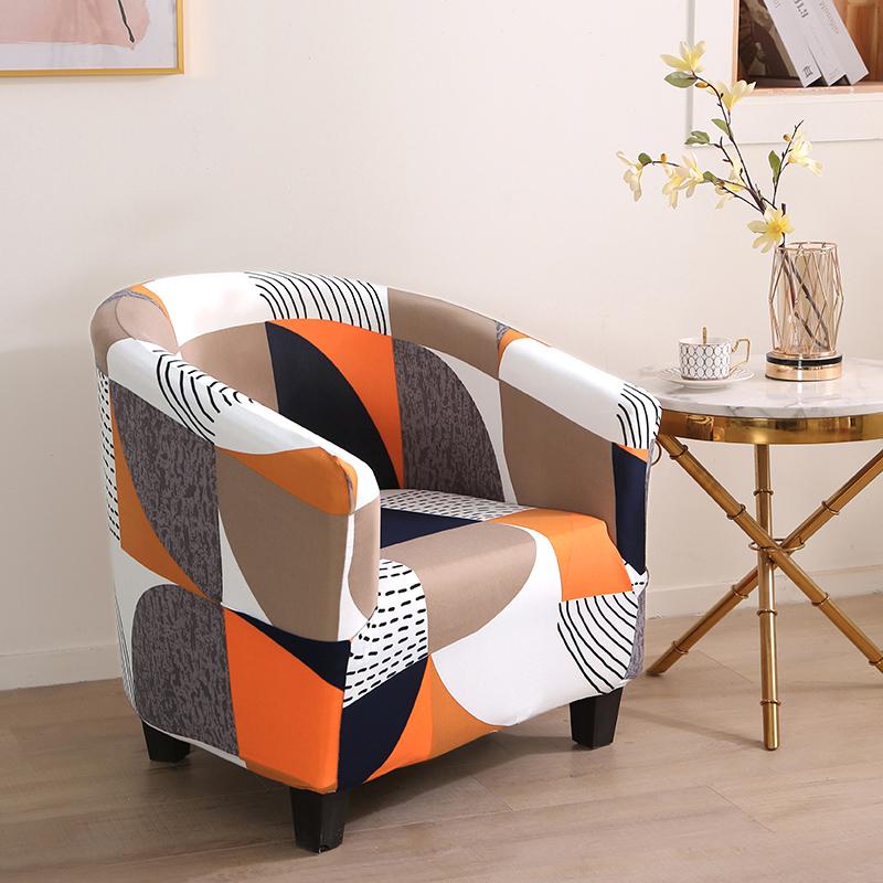 Чехол на стул с принтом, чехол для дивана, эластичный чехол для дивана, чехол для дивана, чехол для гостиной, отеля, интернет-клуба, барной стойки 1PC