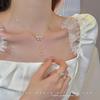 Butterfly Tassel Titanium Steel Necklace for Women - Luxury, Non-Fading, High-End Design Clavicle Chain