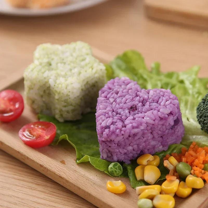 Cartoon Shape Sushi Rice Ball Mold Japanese Pressed Rice Ball Mold DIY Tool Lunch Kitchen Gadget Accessories