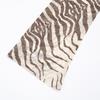Zebra Printed Mesh Sheer Sexy Shirts & Blouses Long Sleeve Tops Fashion 2025 Fall Clothes for Woman