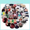 Colorful 50/100 Pcs Anime Jujutsu Kaisen Sorcery Waterproof Decals For Personalization