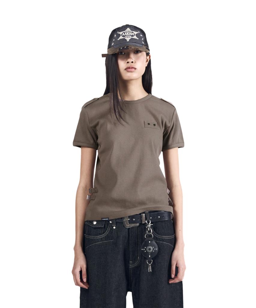 AAKAM Tactical Half Top (Brown)