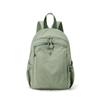 Leichter Nylon-Rucksack mit Reißverschlusstasche vorne Seitentaschen Verstellbare Träger Lässiger Tagesrucksack für Damen für den täglichen Gebrauch und Reisen