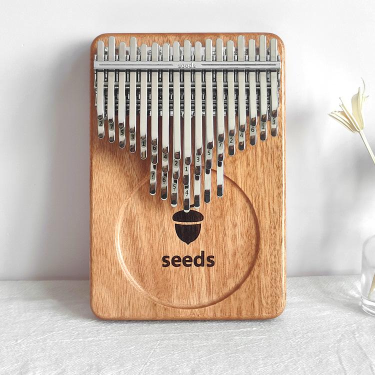 41 Keys Seeds Okoume Wood Kalimba Accurate Tuning 3 Layers Professional Kalimba Keys Thumb Piano Acoustic Finger Piano