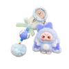 3D Cartoon Cute Mini Plush Doll Keychain Bag Pendant Decoration Creative Pendant