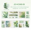 50mm*200cm Flower Cluster Series Vintage Plant Floral Landscape PET Tape Creative DIY Journal Material Collage Stationery