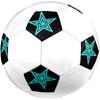 1pc Blue Star Soccer Ball Size 5 Football Machine Sewn Indoor/Outdoor Universal Football Q99