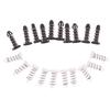 10Pcs 14Mm Plastic Nail Cooling Fan Spring Nails Heat Sink Clips