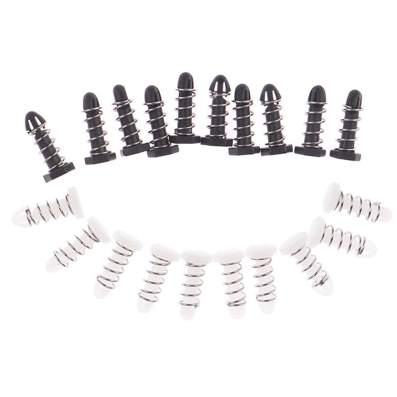 10Pcs 14Mm Plastic Nail Cooling Fan Spring Nails Heat Sink Clips